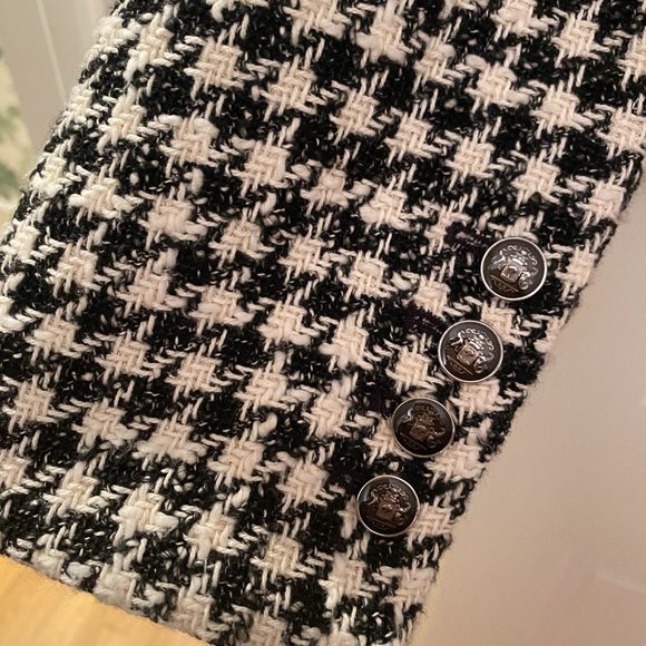 Veronica Beard NWT Houndstooth Jacket - Size 14 - Picture 4 of 5